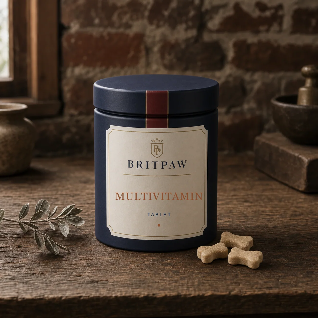 Multivitamin Tablet private label concept for UK brands